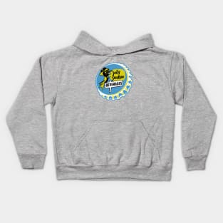 Vintage Jolly Swallow Beverages Soda Bottlecap Kids Hoodie